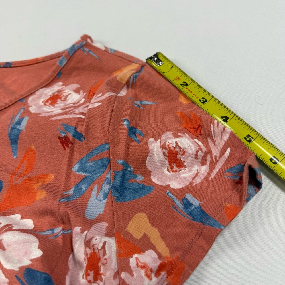 Isabel Maternity by Ingrid & Isabel Floral Print Ruched Midi Dress XL - Picture 8 of 9